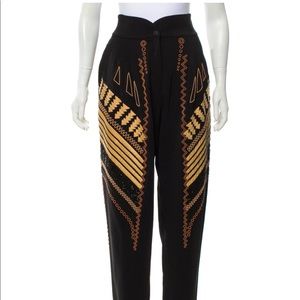 Alberta Ferretti 2019 High Rise Pants NWT